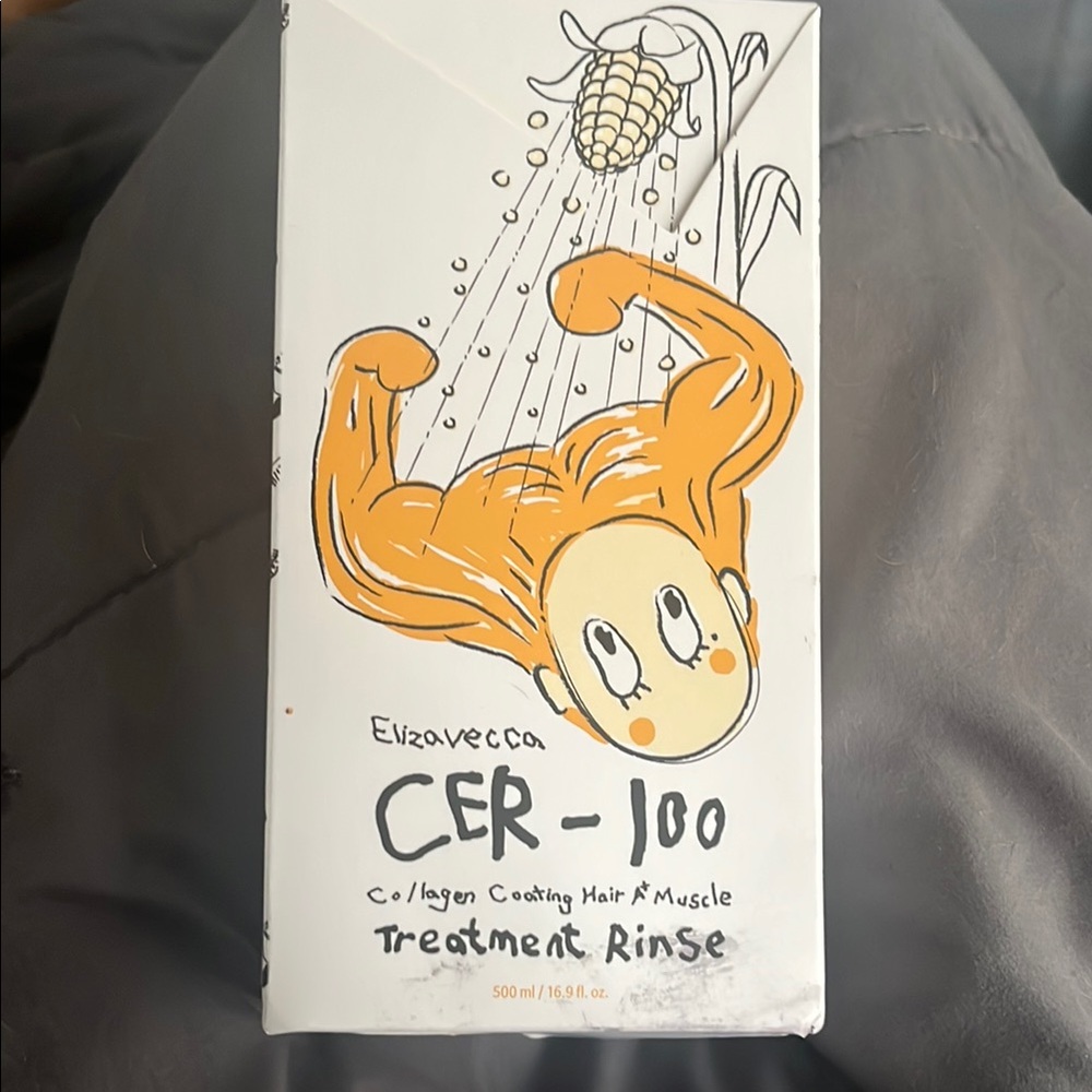 Orange Wavy Hair Care Treatment